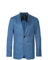 Мужской синий пиджак от Cerruti 1881