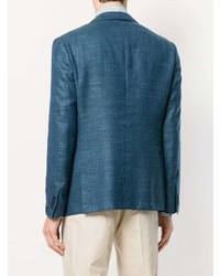 Мужской синий пиджак от Corneliani