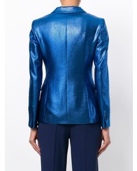 Женский синий пиджак от P.A.R.O.S.H.