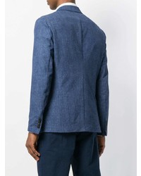 Мужской синий пиджак от Emporio Armani