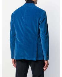 Мужской синий пиджак от Boglioli