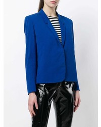 Женский синий пиджак от Hermès Vintage