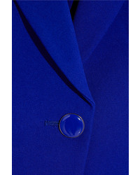 Женский синий пиджак от Alexander McQueen