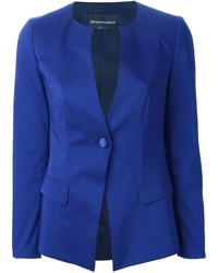 Женский синий пиджак от Emporio Armani