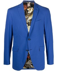 Мужской синий пиджак от Etro