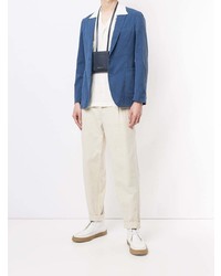 Мужской синий пиджак от BOSS