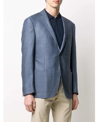 Мужской синий пиджак от Corneliani