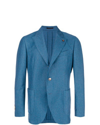 Мужской синий пиджак от Gabriele Pasini