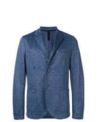 Мужской синий пиджак от Harris Wharf London