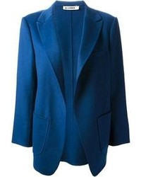 Женский синий пиджак от Jil Sander
