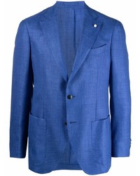 Мужской синий пиджак от Luigi Bianchi Mantova