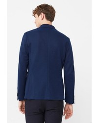 Мужской синий пиджак от Mango Man