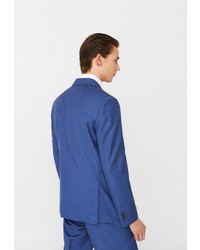 Мужской синий пиджак от Mango Man