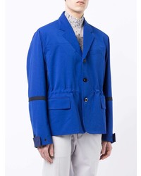 Мужской синий пиджак от Sacai