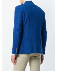 Мужской синий пиджак от Cantarelli