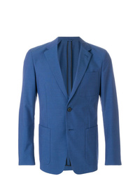 Мужской синий пиджак от Prada
