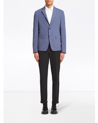 Мужской синий пиджак от Prada