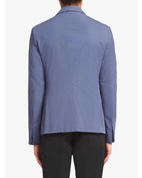 Мужской синий пиджак от Prada