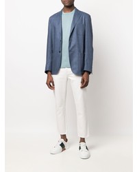 Мужской синий пиджак от Corneliani