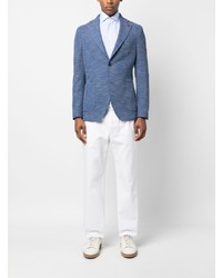 Мужской синий пиджак от BRERAS MILANO