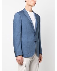 Мужской синий пиджак от Corneliani