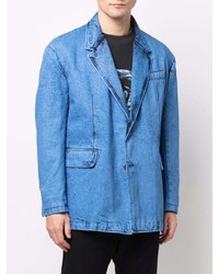 Мужской синий пиджак от Diesel