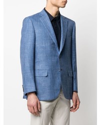 Мужской синий пиджак от Brioni