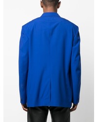 Мужской синий пиджак от Versace