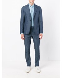 Мужской синий пиджак от Hardy Amies