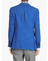 Мужской синий пиджак от Burberry