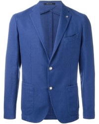 Мужской синий пиджак от Tagliatore
