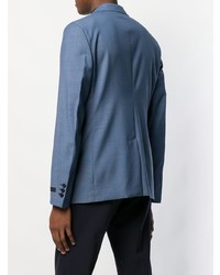 Мужской синий пиджак от Prada