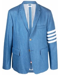 Мужской синий пиджак от Thom Browne