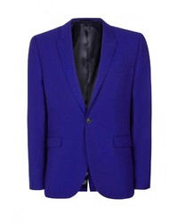 Мужской синий пиджак от Topman