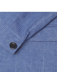 Мужской синий пиджак от Oliver Spencer