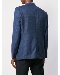 Мужской синий пиджак от BOSS HUGO BOSS