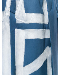 Мужской синий плащ от Valentino