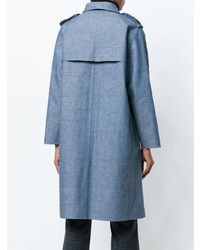 Женский синий плащ от MACKINTOSH