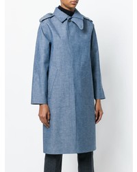 Женский синий плащ от MACKINTOSH