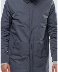 Мужской синий плащ от Selected