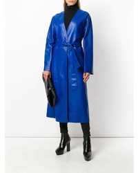 Женский синий плащ от Loewe