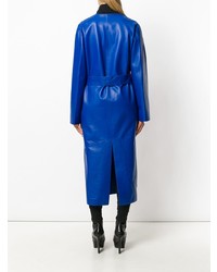 Женский синий плащ от Loewe