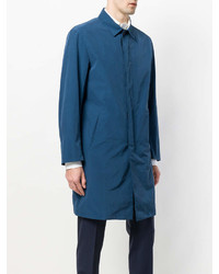 Мужской синий плащ от Prada