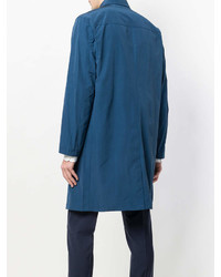 Мужской синий плащ от Prada