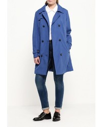 Женский синий плащ от Ulla Popken