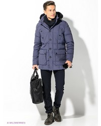 Мужской синий пуховик от Broadway