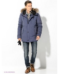 Мужской синий пуховик от Broadway