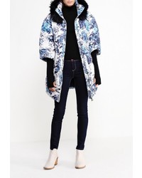 Женский синий пуховик от Odri