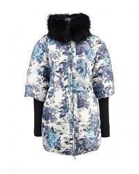 Женский синий пуховик от Odri