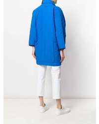 Женский синий пуховик от Reality Studio